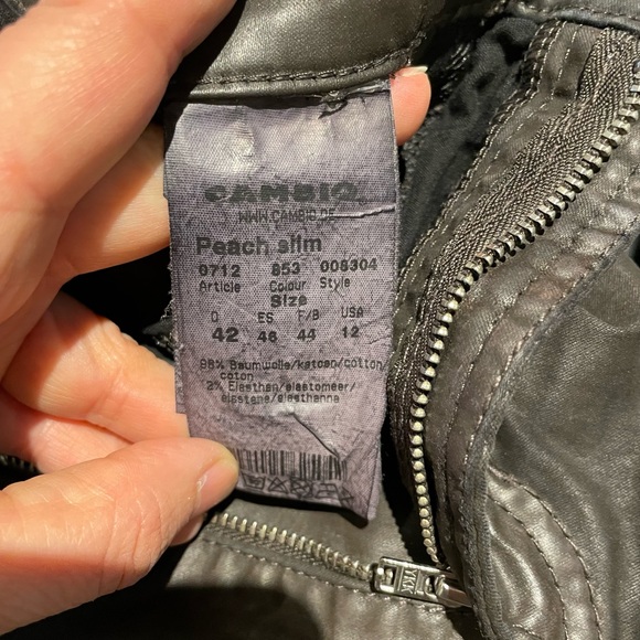 Cambio leather look jeans - Picture 10 of 10